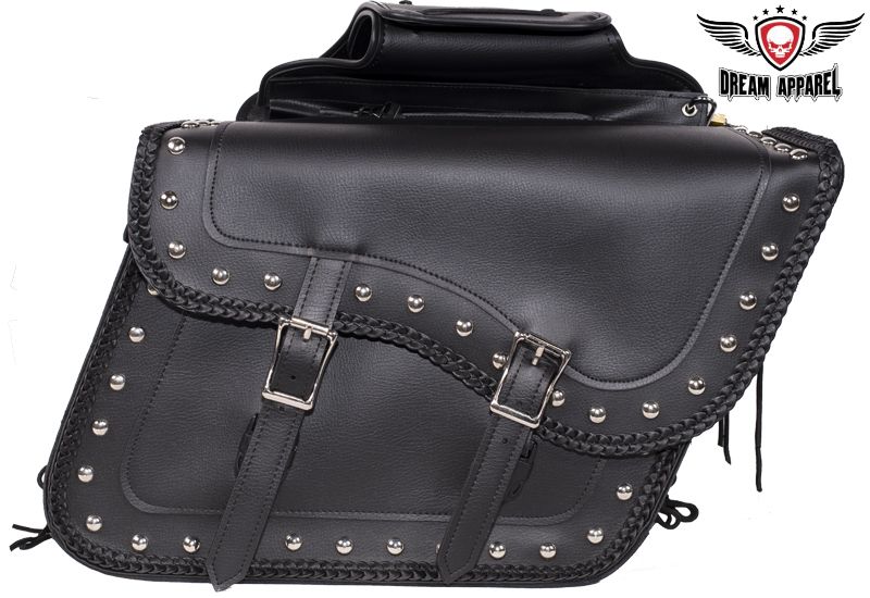 Motorcycle Saddlebag With Heavy Duty Quick Release