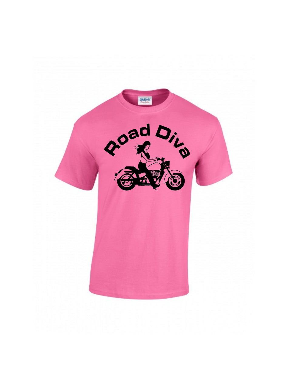 Cruiser Girl Motorcycle Tee Shirt