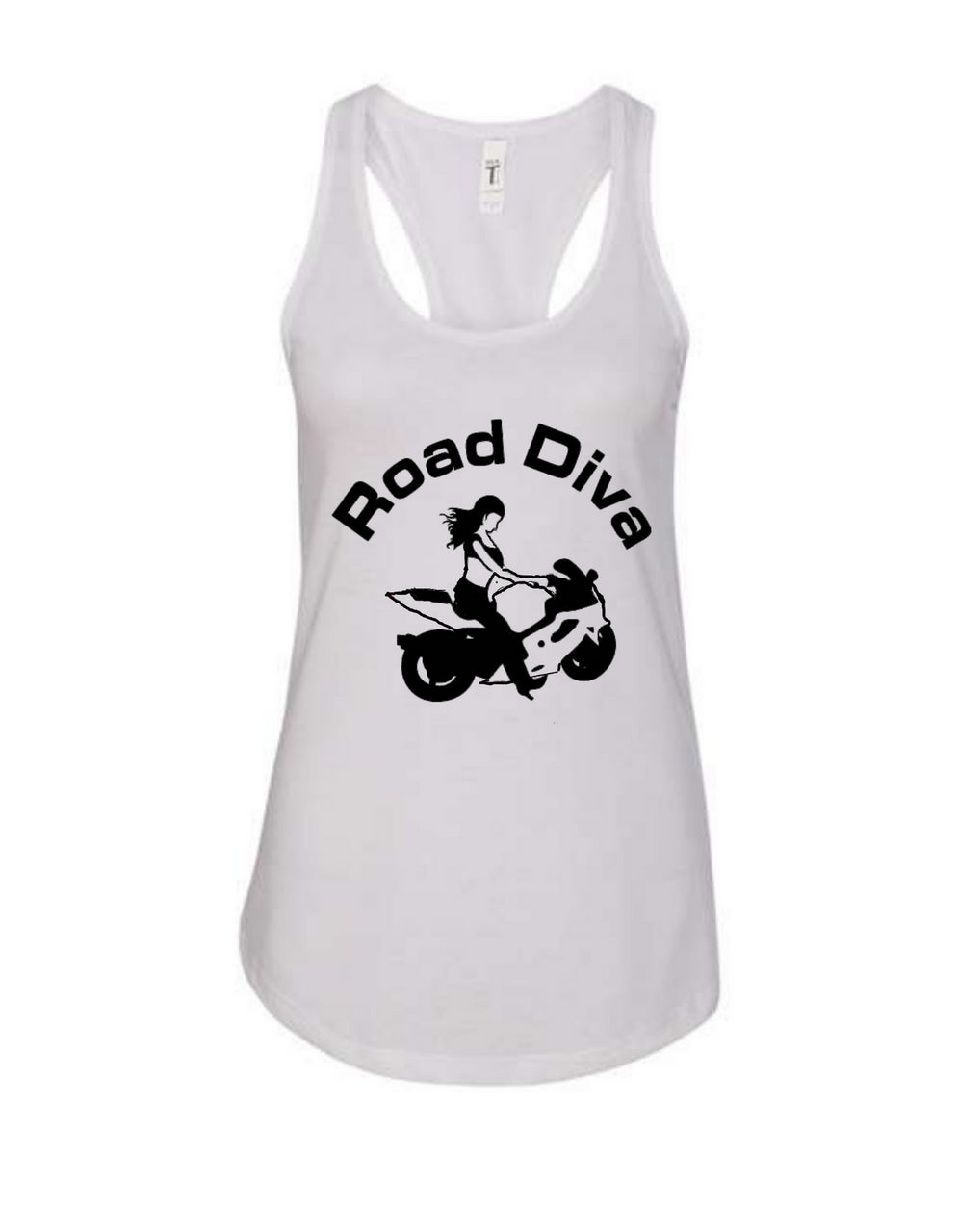 Sport Girl Motorcycle Racerback Tank