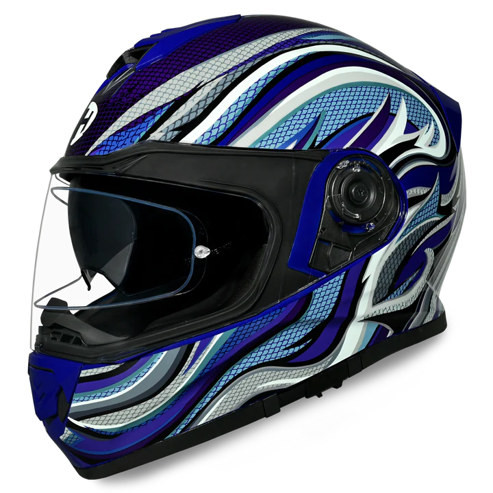 DOT Detour full face motorcycle helmet with Vortex
