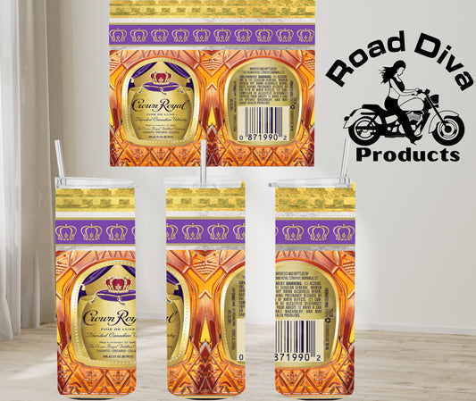 Crown Royal stainless steel tumbler