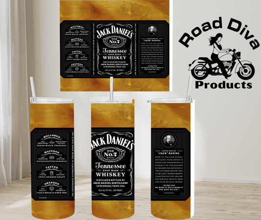 Jack Daniels stainless steel tumbler