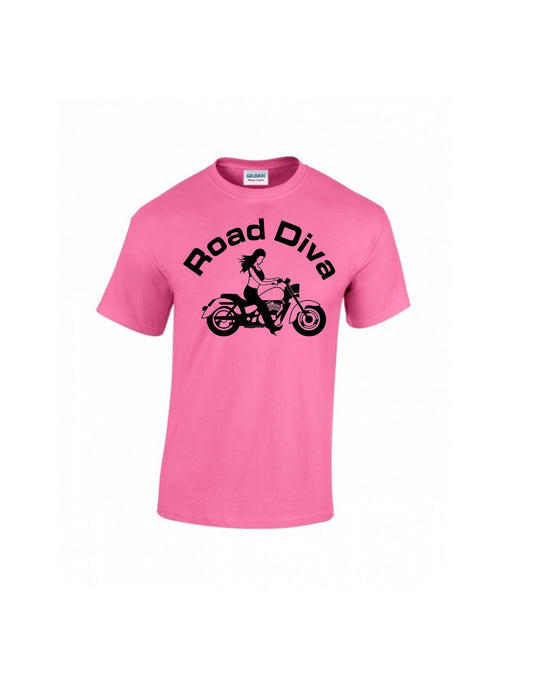 Cruiser Girl Motorcycle Tee Shirt