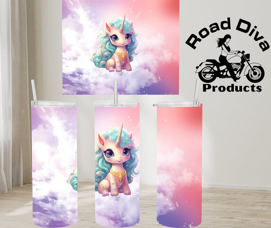 Unicorn stainless steel tumbler
