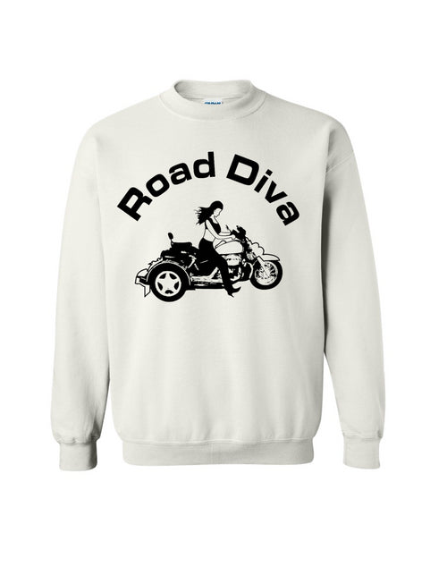 Trike Girl Motorcycle Sweat Shirt